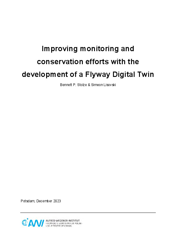 Improving monitoring and conservation efforts with the development of a Flyway Digital Twin