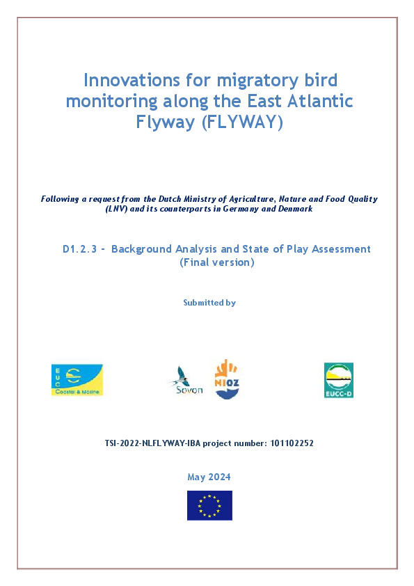 Innovations for migratory bird monitoring along the East Atlantic Flyway
