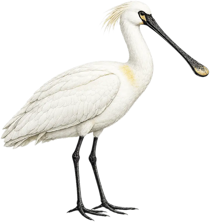 spoonbill standing